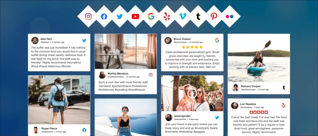 social media aggregator