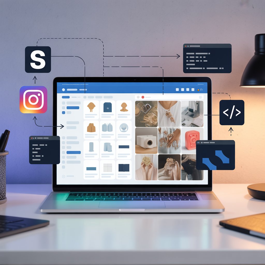 add instagram feed to shopware