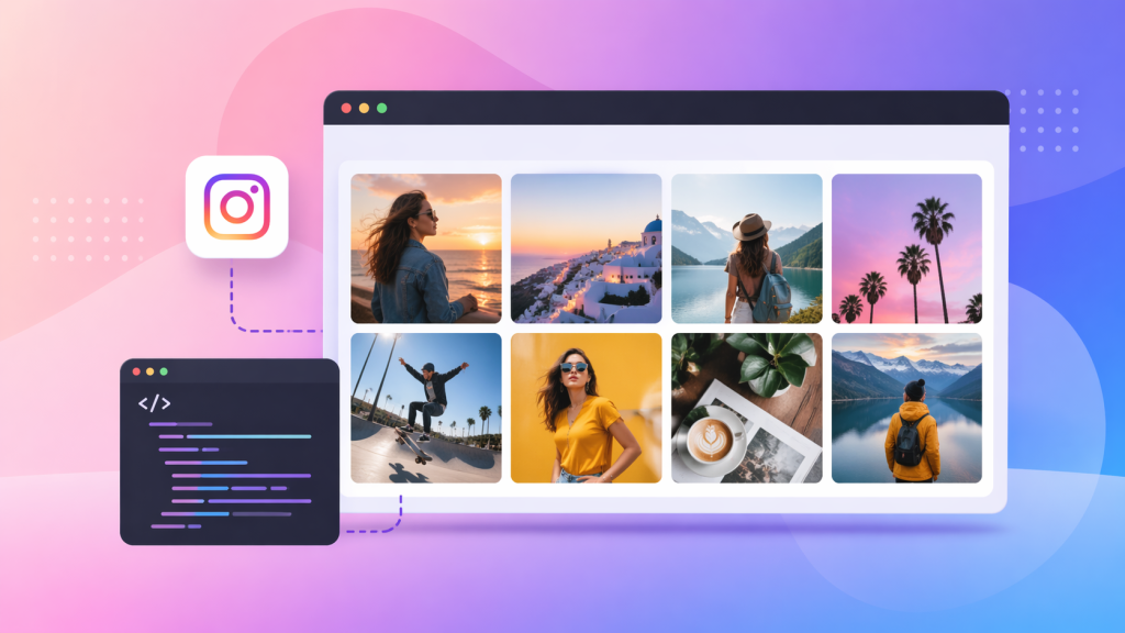 Instagram on Website