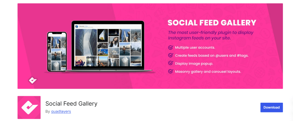 WordPress Instagram Feed Plugins 