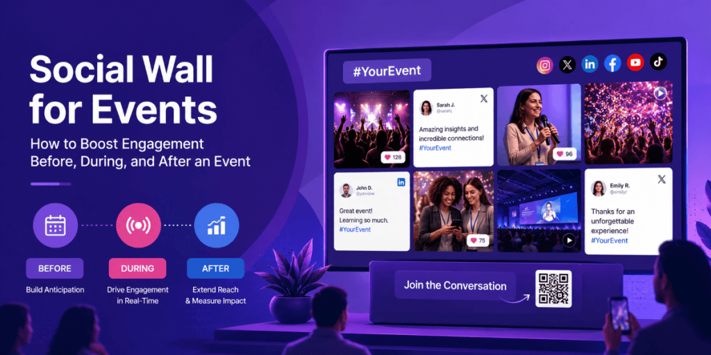 social wall for events